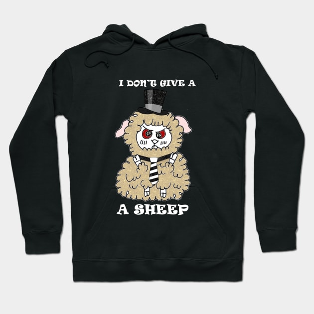 i don't give a sheep Hoodie by loulousworld